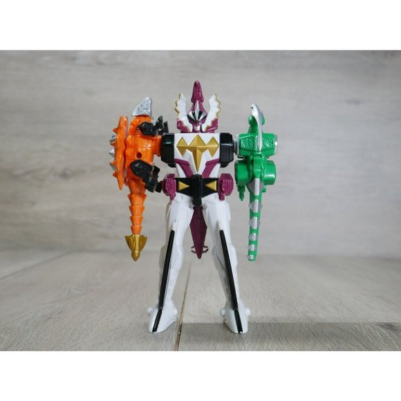 Bandai Power Rangers Dino Thunder Stega Megazord 7-inch Action Figure - Picture 1 of 5